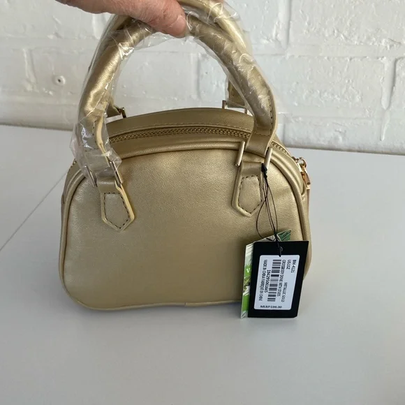 NWT Studio Badgley Mischka Studded Dome Mini Satchel - Picture 4 of 7